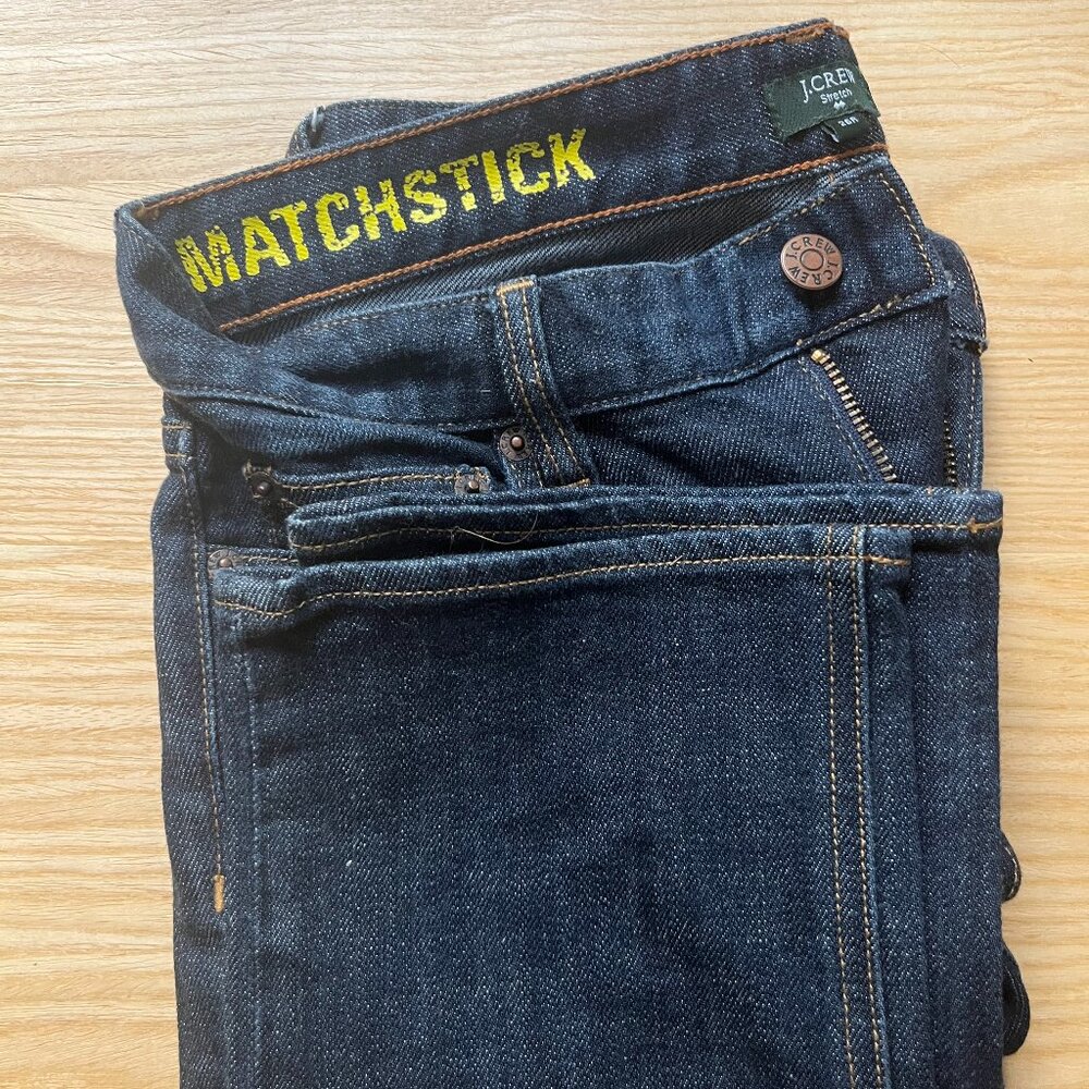 J. Crew Matchstick Stretch Jeans